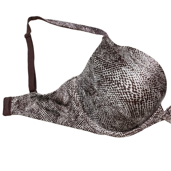 Victoria's Secret 34DD Perfect One Padded Bra Underwire Snakeskin Adjustable - Picture 7 of 13